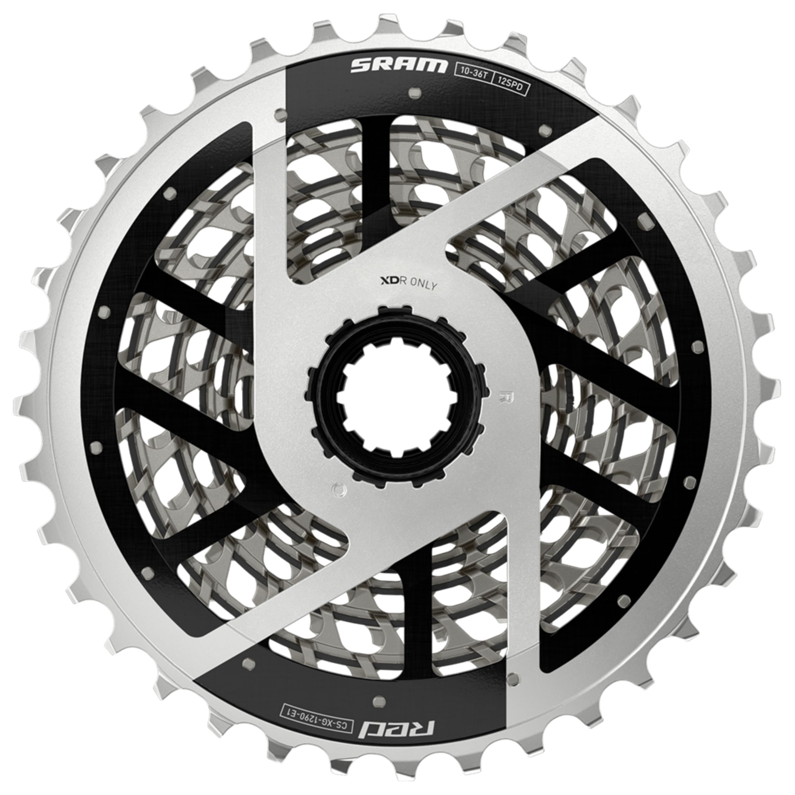 Cassete SRAM Xg-1290 E1 10X36 12 Vel. (Red)