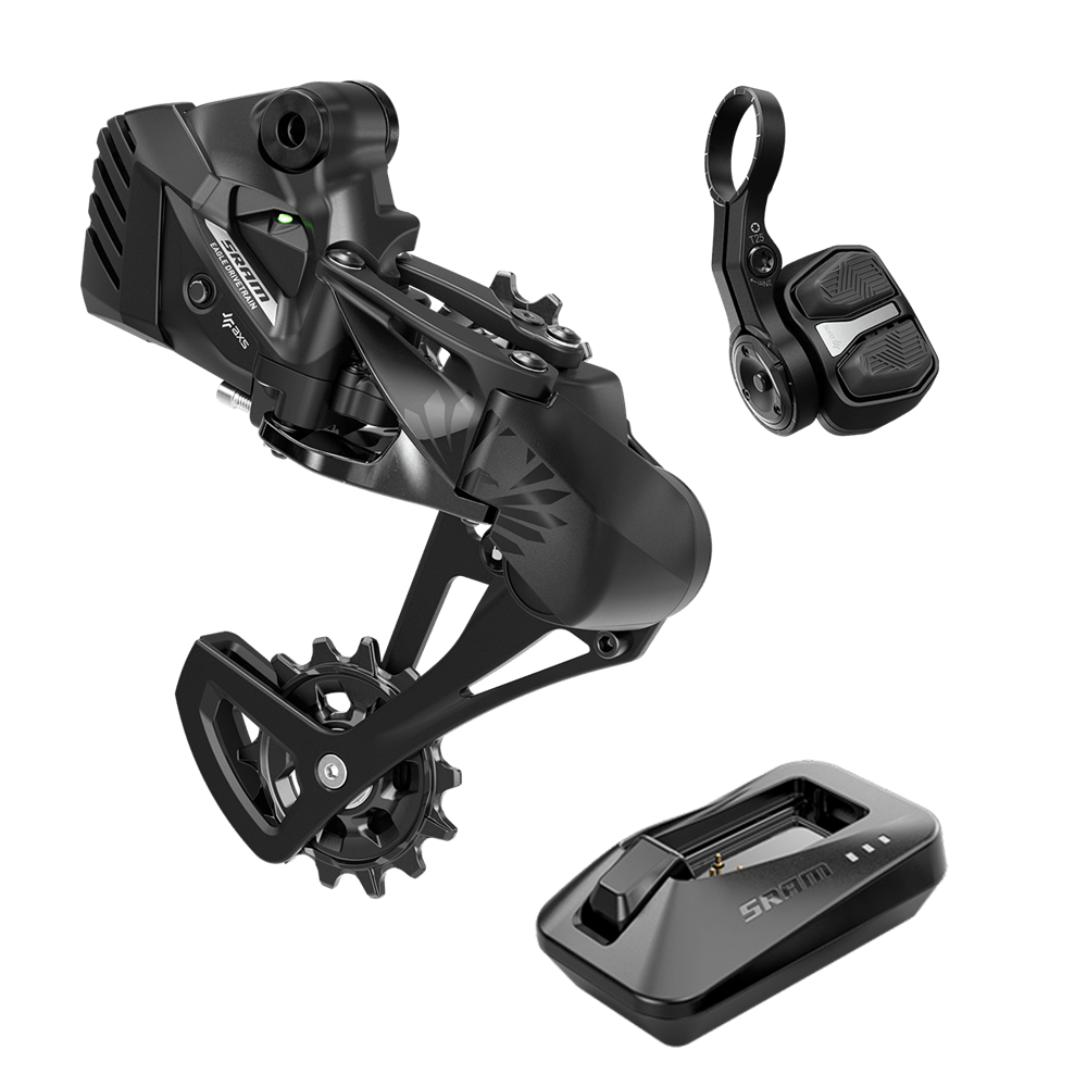 Kit de Upgrade SRAM S500 Eagle Axs (Cmbio Traseiro com Protetor, Bateria, Controlador Pod com Abraadeira Discreta, Powerlock, Carregador Usb-C, Ferramenta Chain Gap)