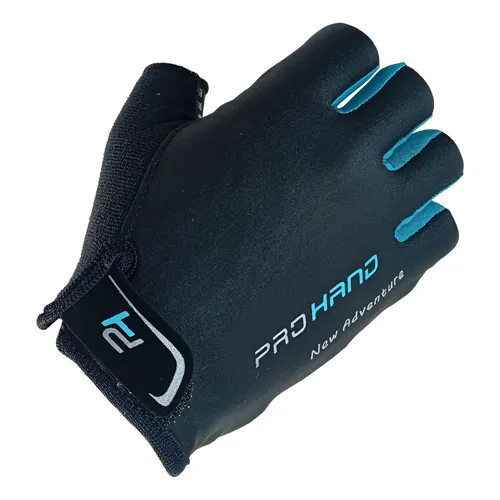 Luva Ciclismo Lv01 Dedo Fechado Azul