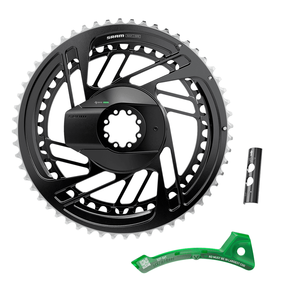 Medidor de Pot?ncia – Coroa SRAM Red Axs E1 54/41T Dm Preto/Cinza