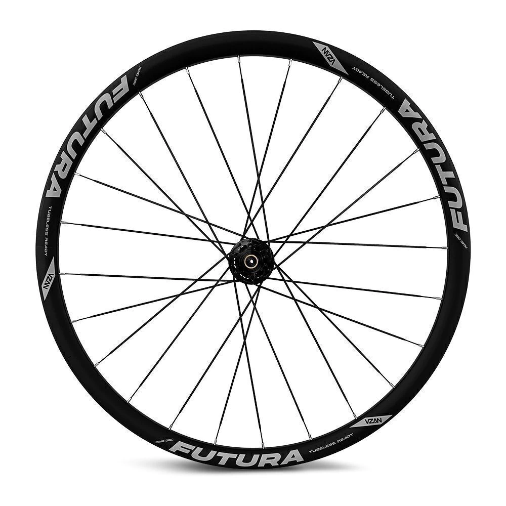 Par de Rodas Vzan Futura V-Brake Aro 700C | 24 Furos Shimano Hg 812V