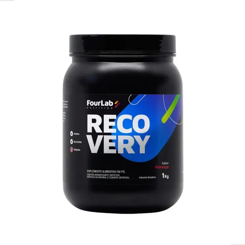 Recovery Leite em Po e Morango 1Kg